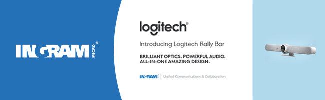 Ingram Micro Grow Their UCC Offerings By Adding The Logitech Rally Bar To Their Product Portfolio